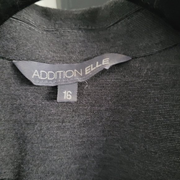 SIZE 16 Grey Heather Additionelle cropped blazer - Picture 2 of 4